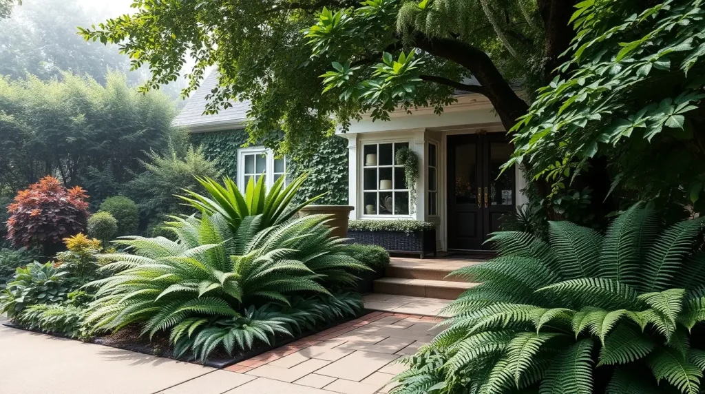 Foliage Garden with Ferns