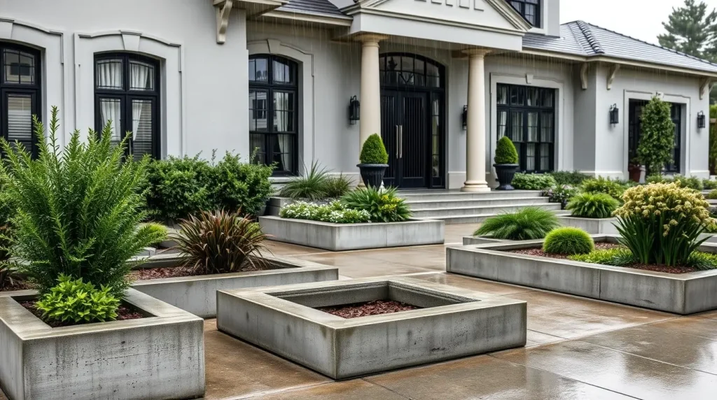 Geometric Concrete Beds