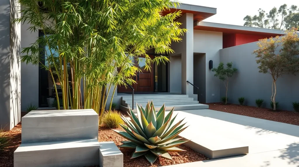 Modern Concrete Garden