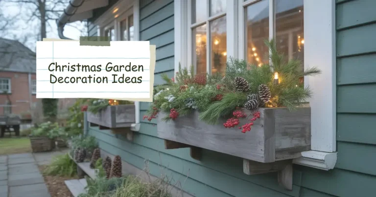 40 Christmas Garden Decoration Ideas