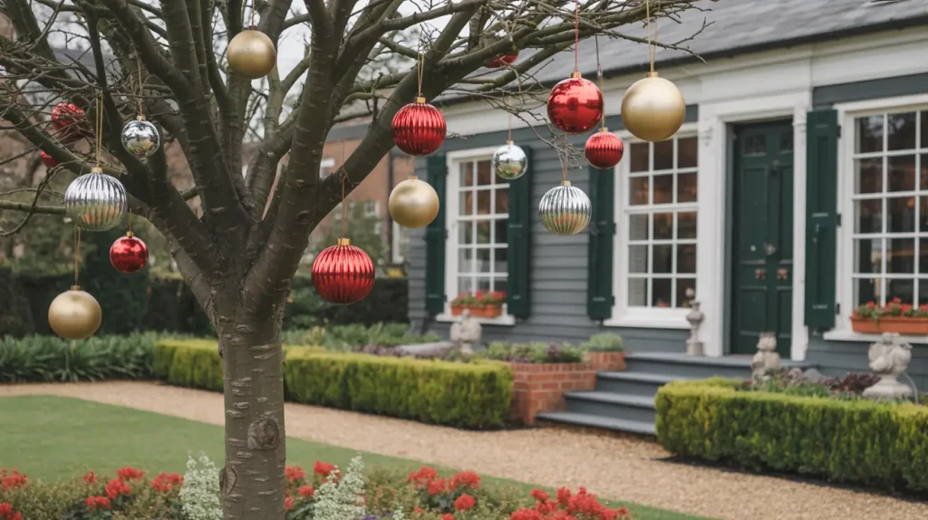 christmas garden decoration ideas tree