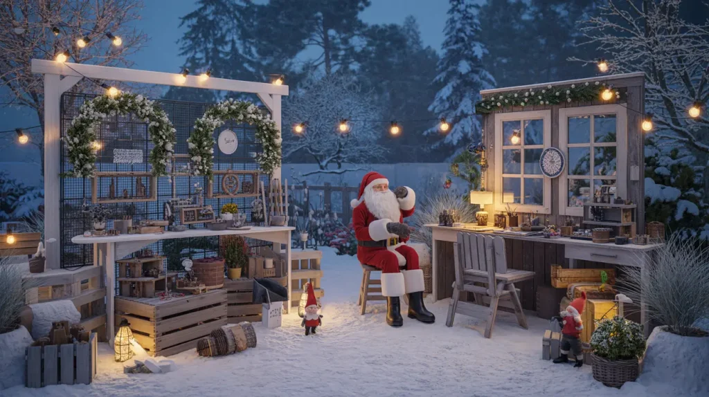 christmas outdoor garden ideas
