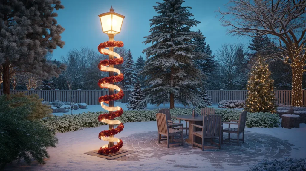 outdoor christmas garden decoration ideas
