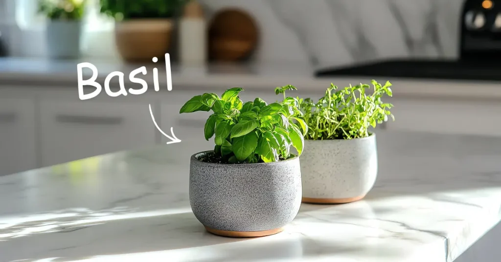 best herbs to grow indoors basil
