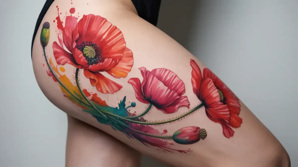 garden tattoo