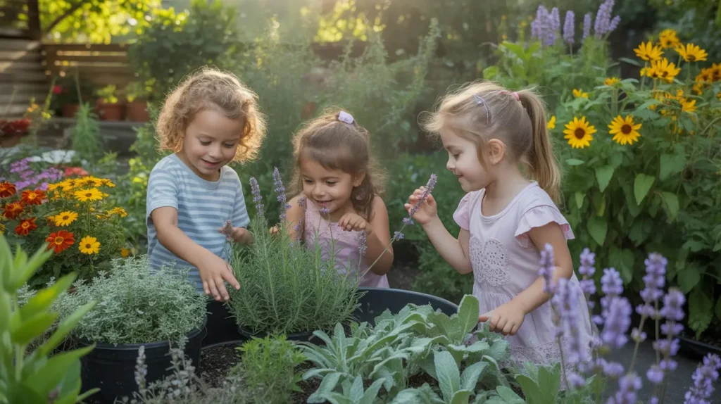 sensory garden ideas for kids