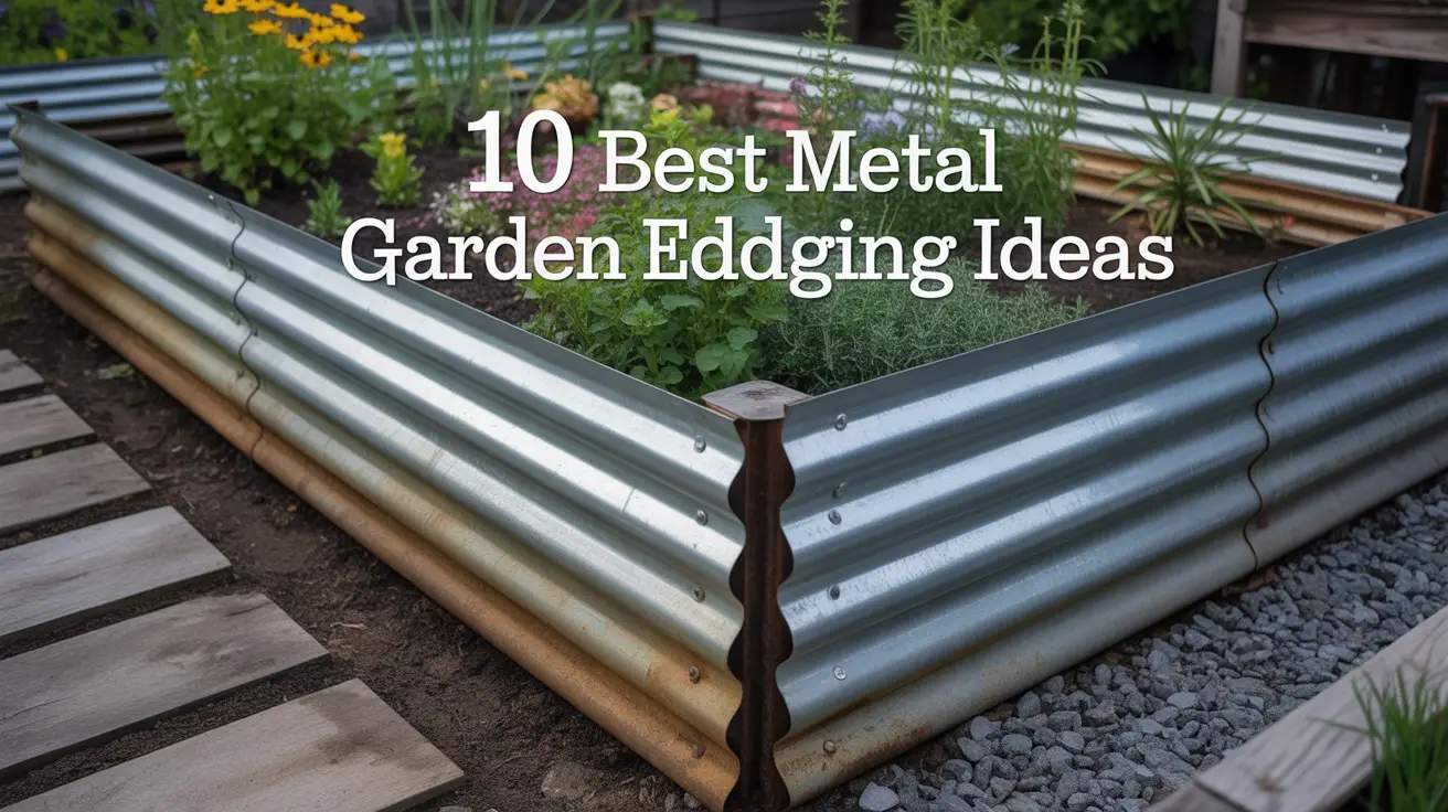 10 best metal garden edging ideas