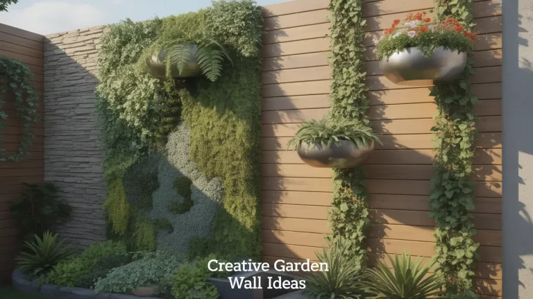 20 creative garden wall ideas