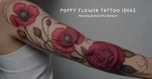 poppy flower tattoo ideas