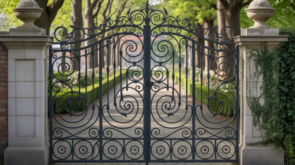 metal garden gate ideas