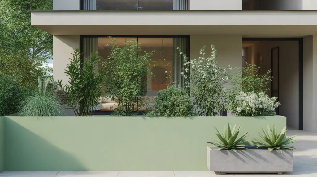 modern garden wall ideas