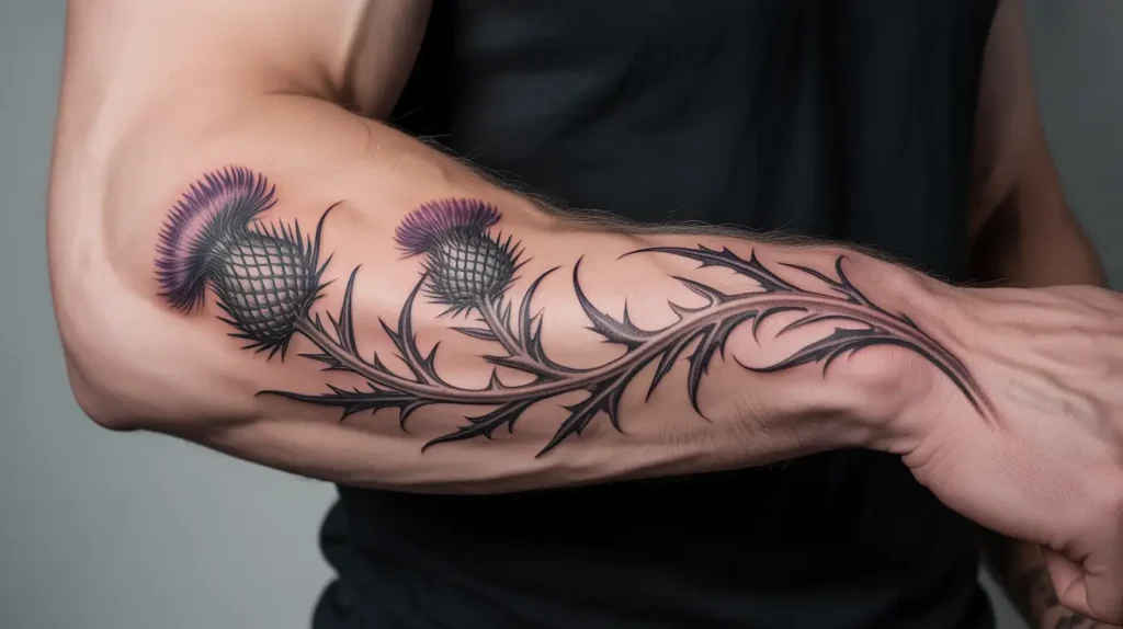 scottish tattoo design for men