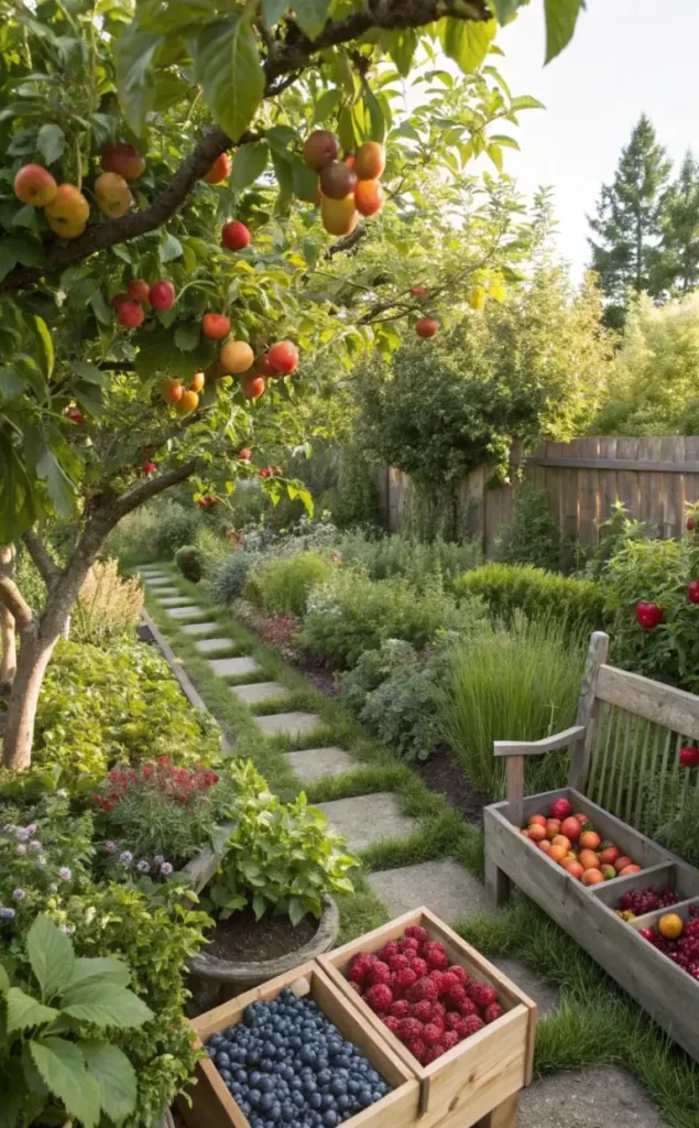 seasonal backyard orchards ideas