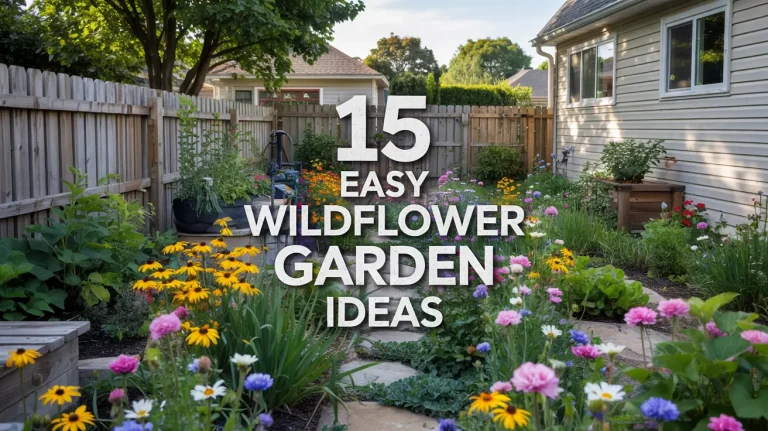 15 easy wildflower garden ideas