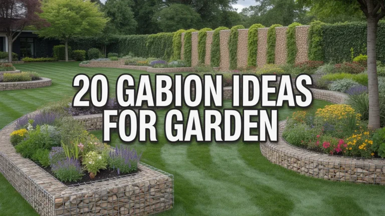 20 gabion ideas for garden