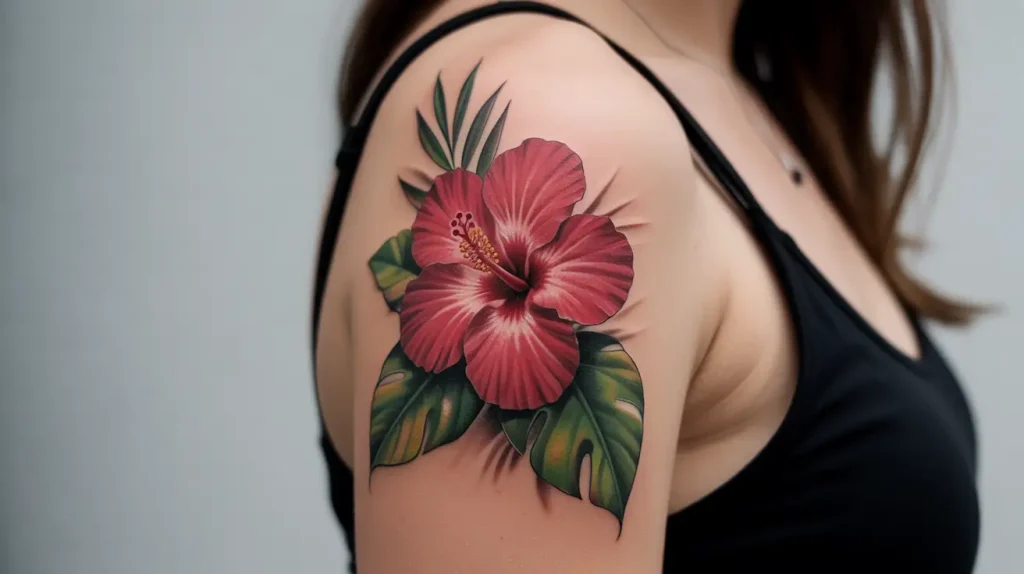 hibiscus tattoo ideas female