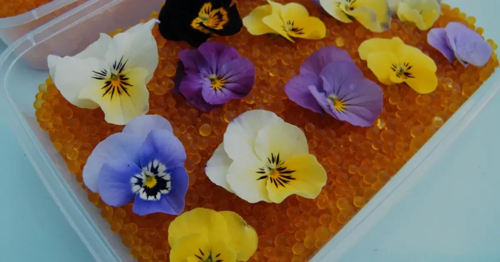 how to dry flowers silica gel