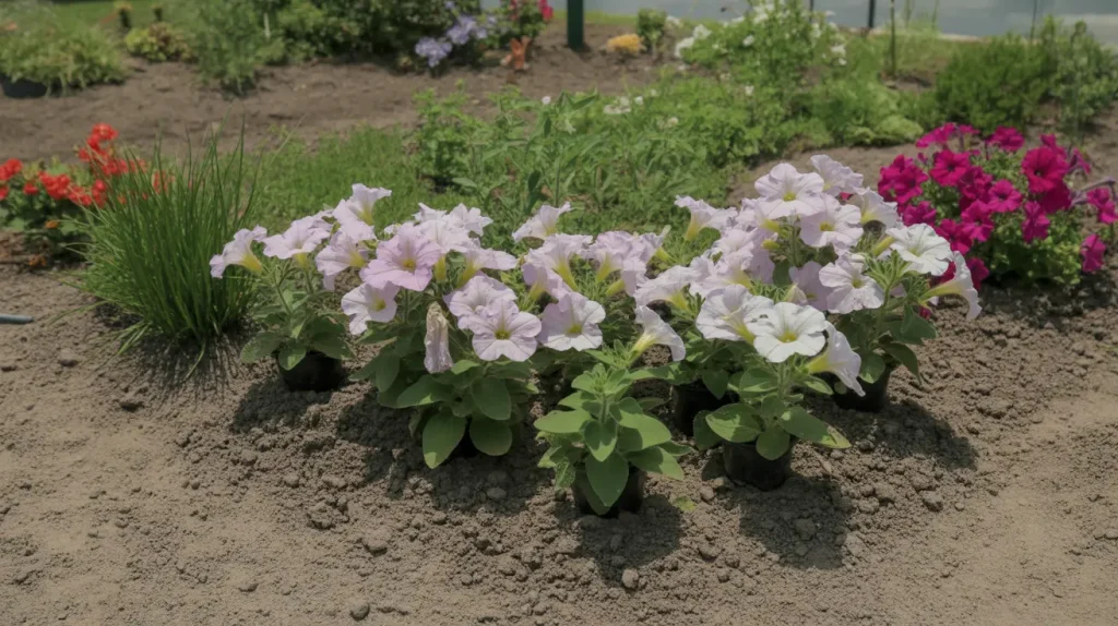 how to grow petunias sunlight