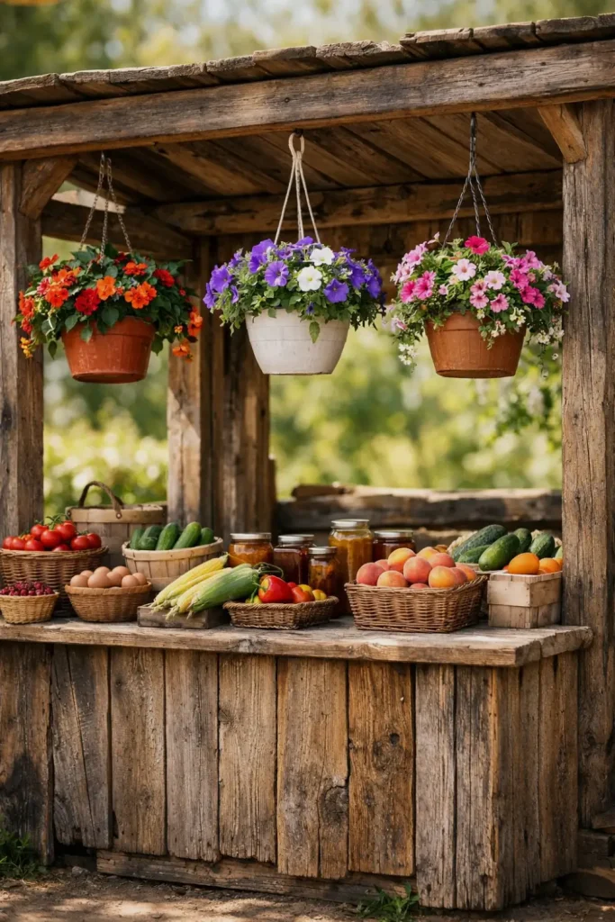 rustic farmstand ideas