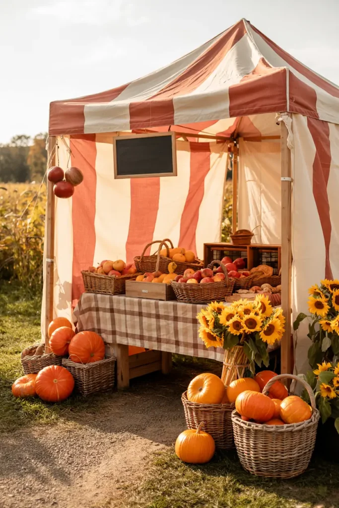 tent farmstand ideas