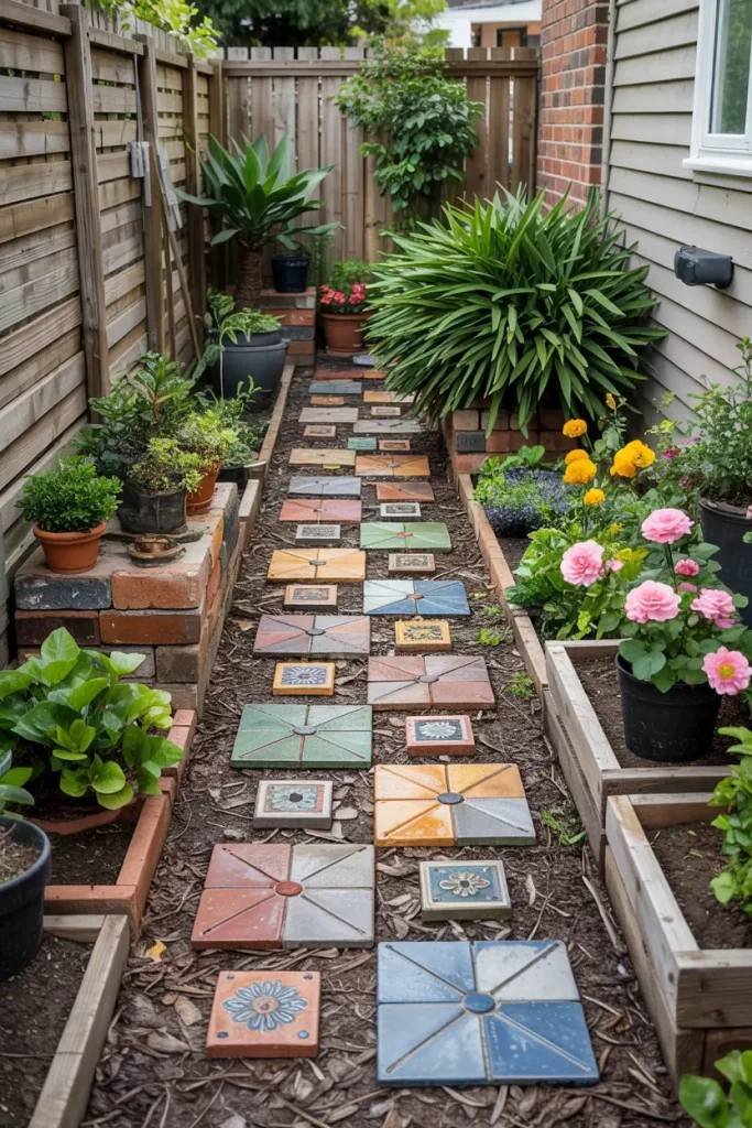 diy garden pathway ideas