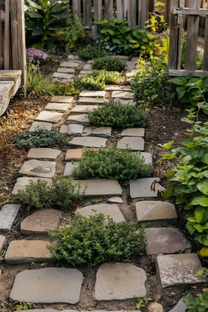 garden pathway ideas cobbles