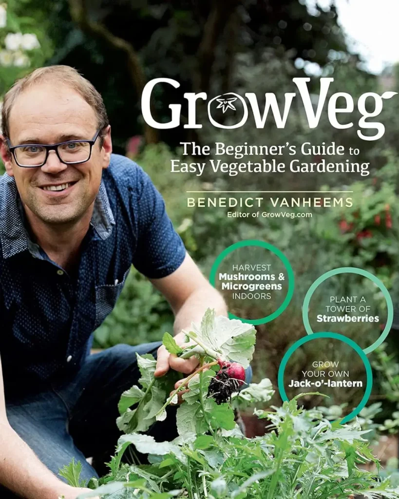 growing vegetables book