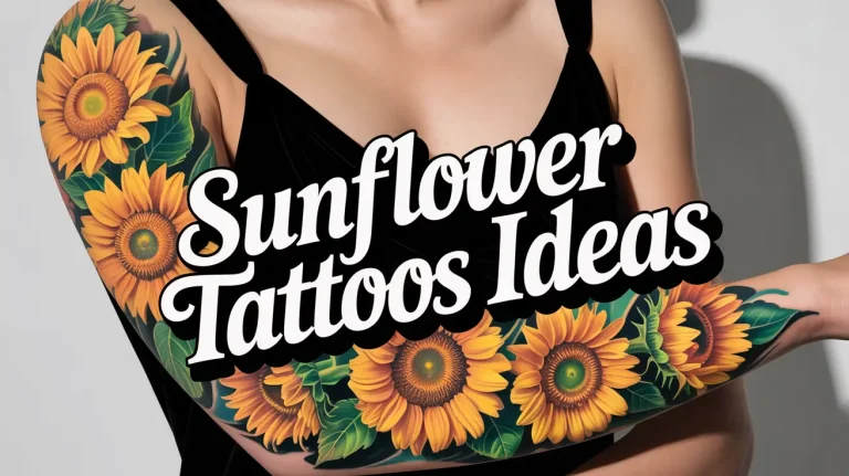 sunflower tattoos image