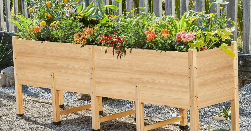 wooden raised garden bed ideas