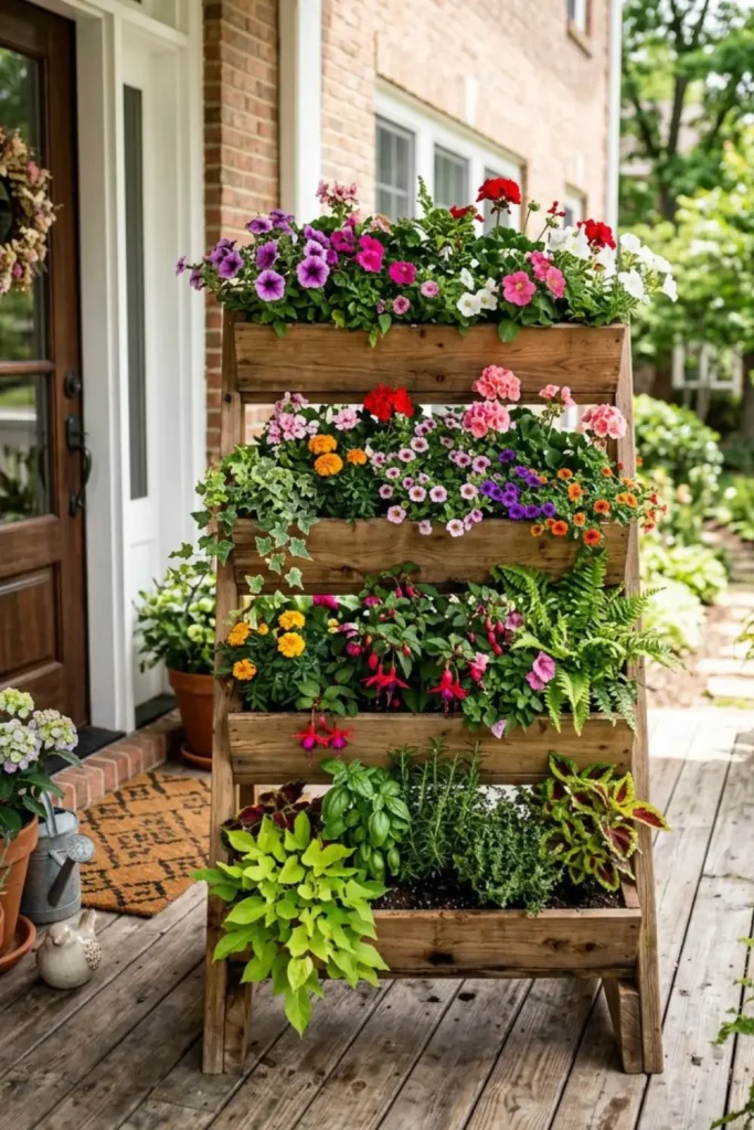 Front Porch Flower Pot Ideas