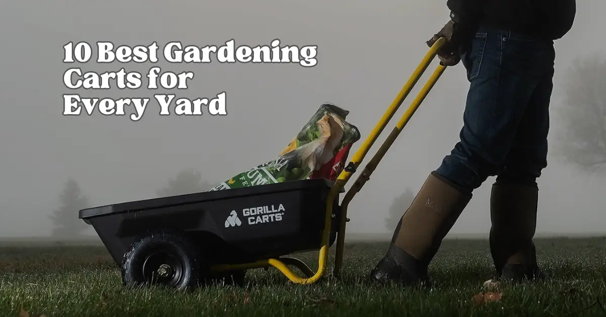 best gardening cart