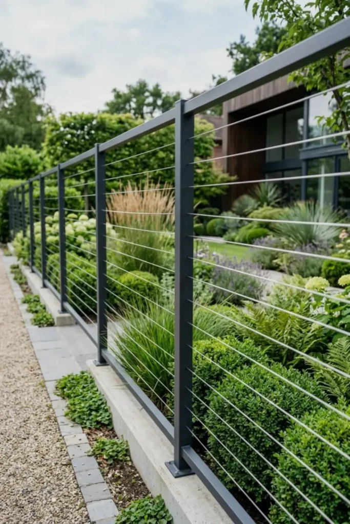 Garden Fencing Ideas for Modern Minimalists