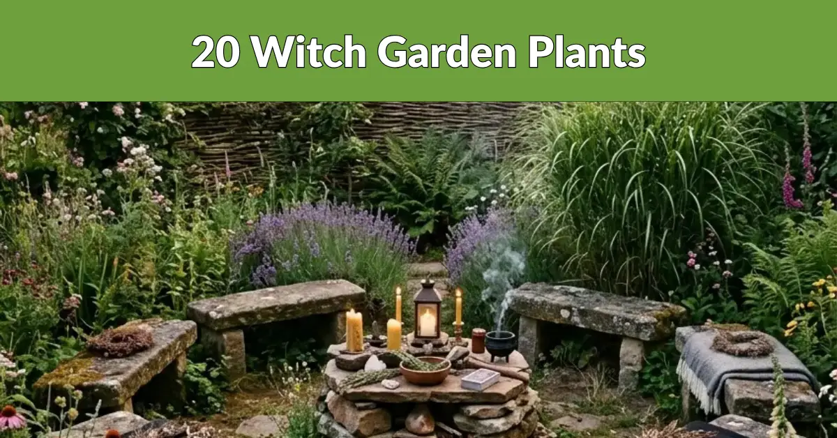 20 witch garden plants