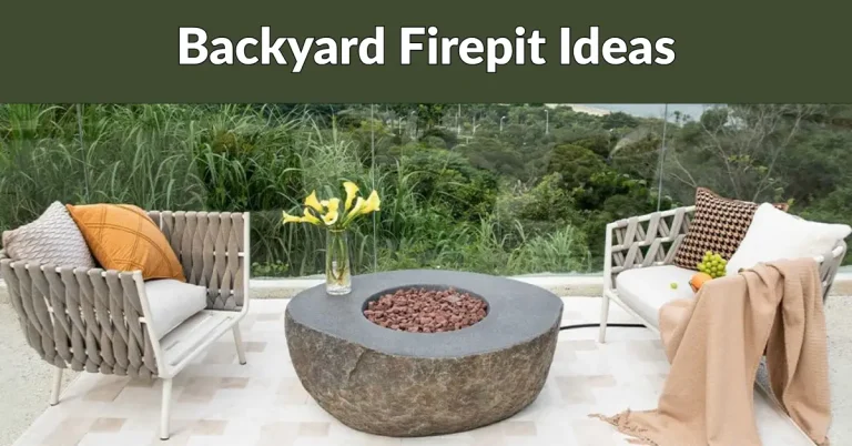 Backyard firepit ideas picture