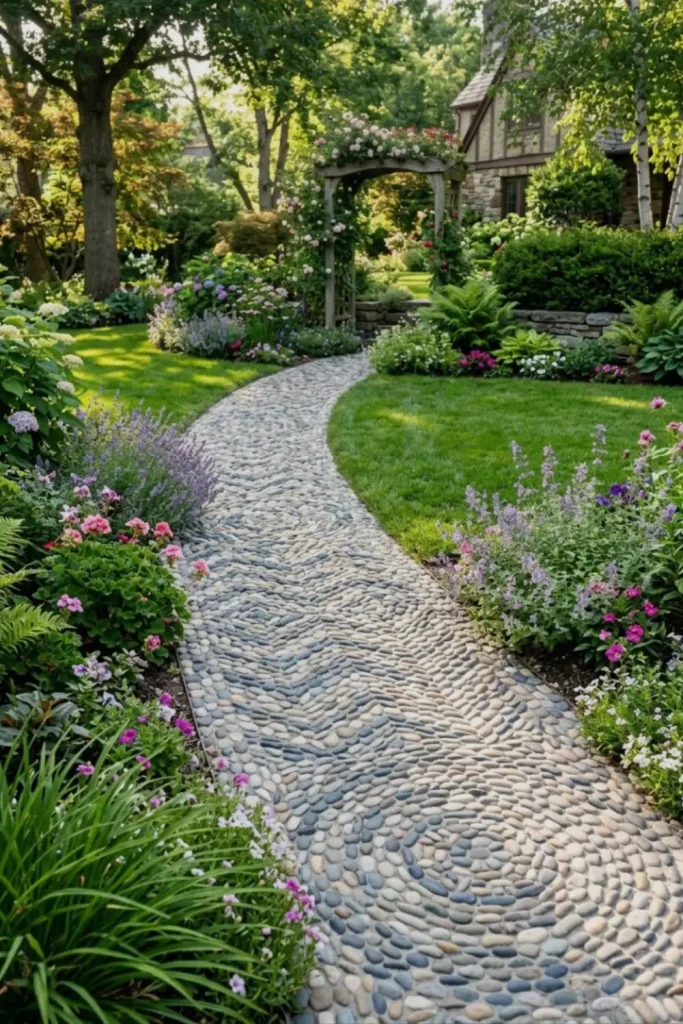 backyard walkway ideas