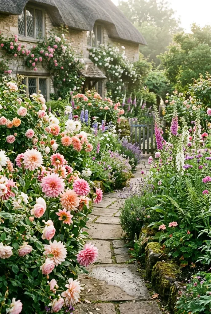 dahlia garden ideas