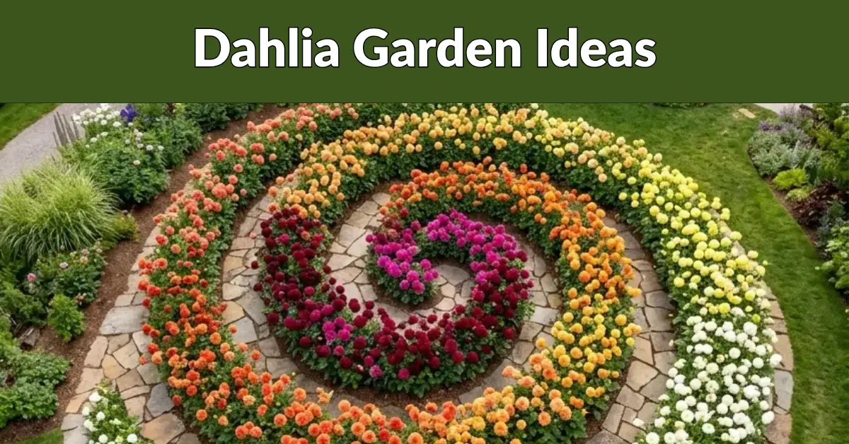 dahlia garden ideas image