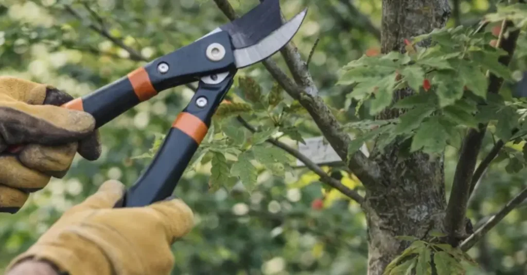 how to trim maple trees steps