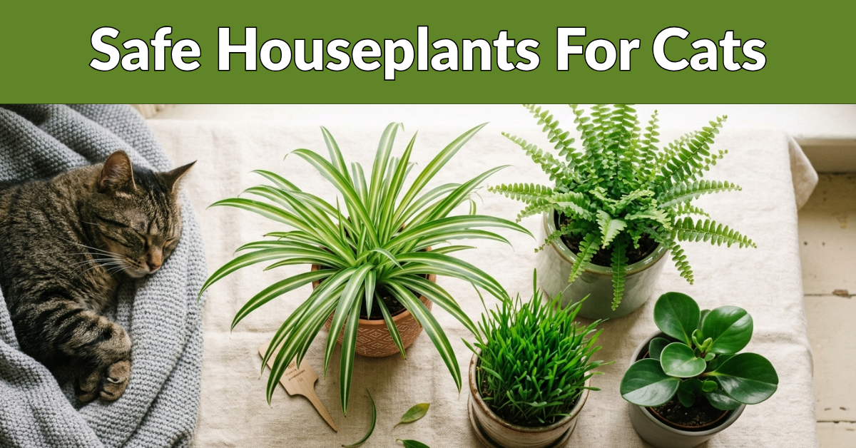 safe houseplants for cats