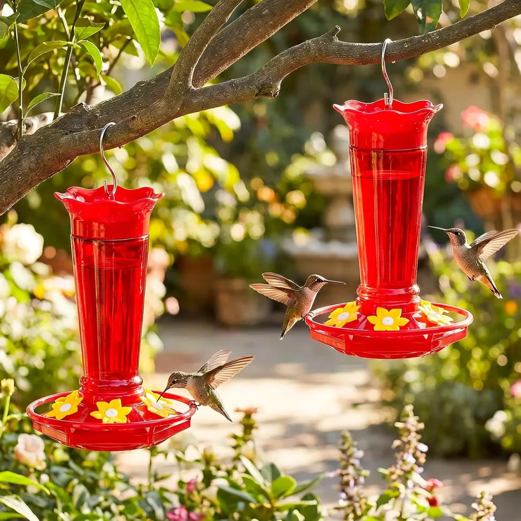 glass bird feeders