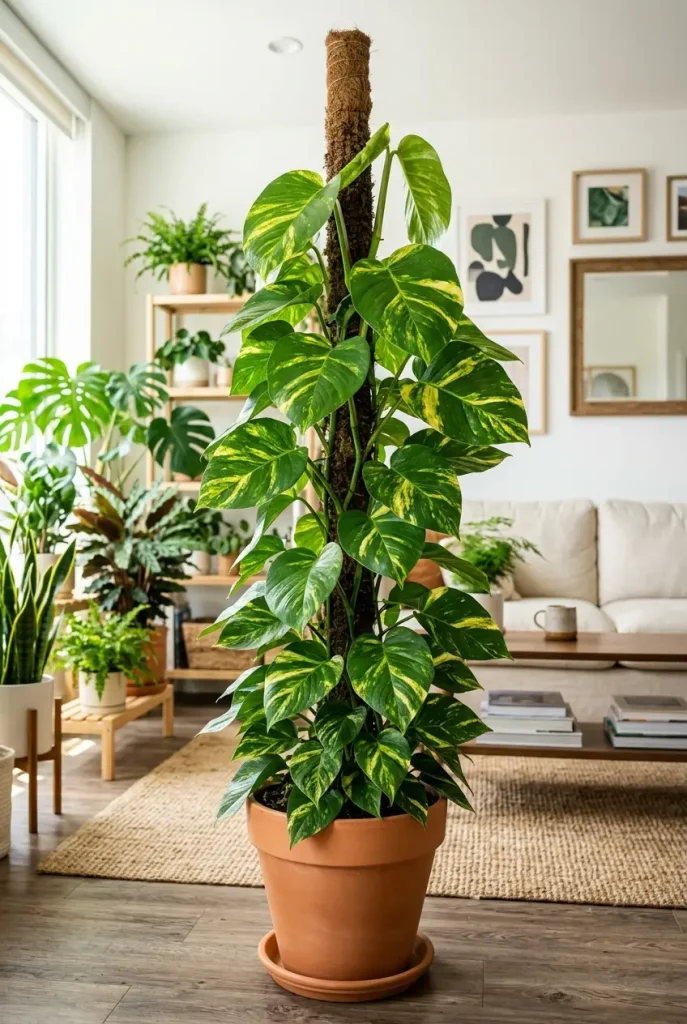 pothos climbing ideas