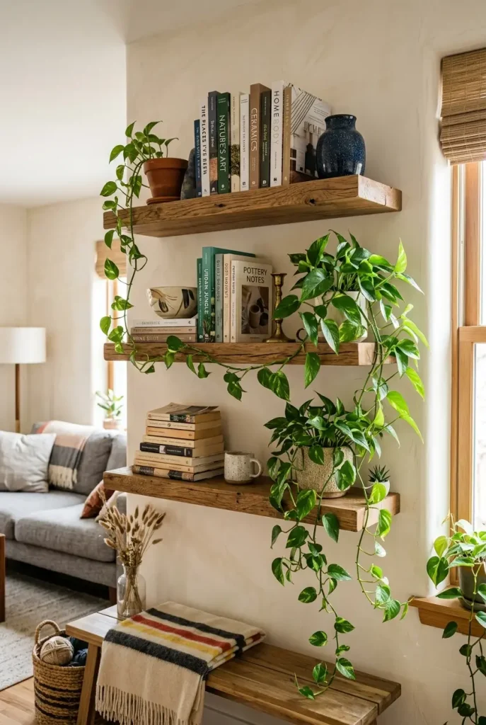 pothos climbing ideas floating
