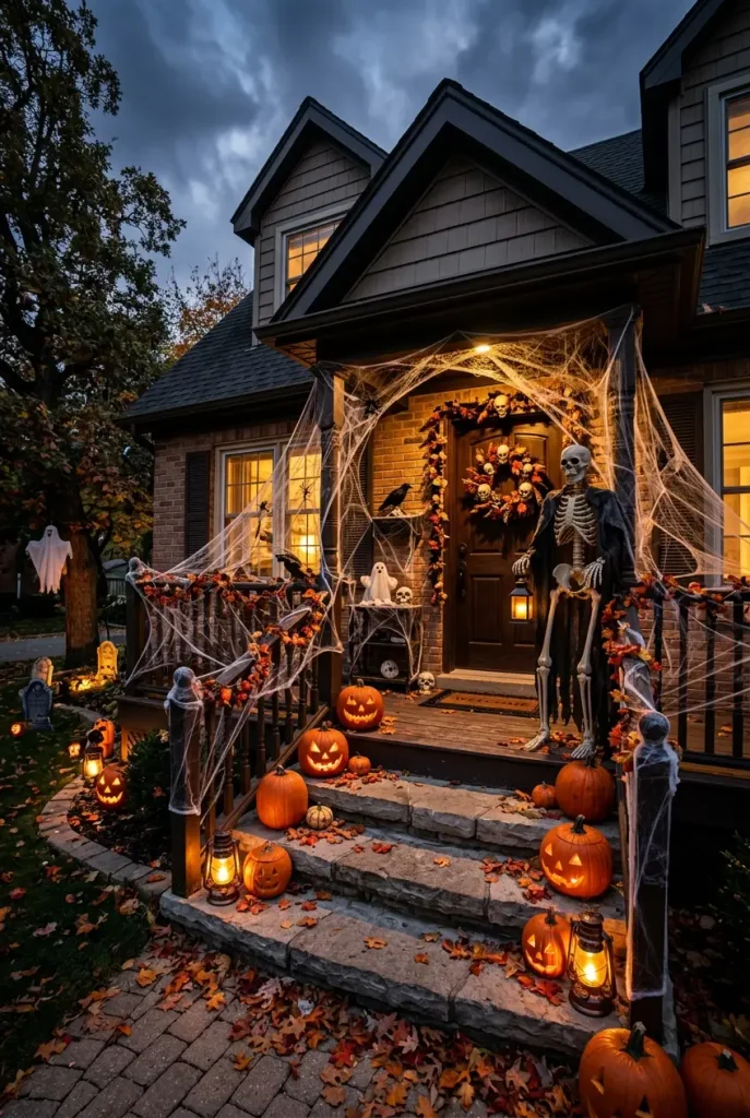 front yard halloween