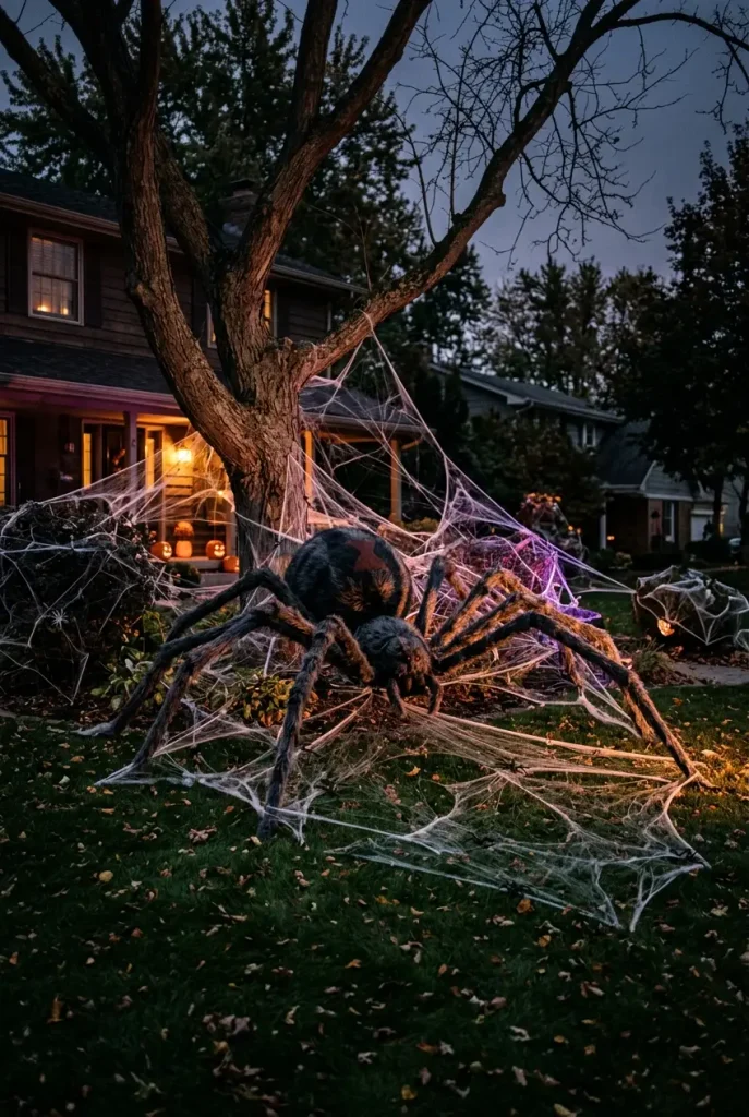 halloween yard ideas web