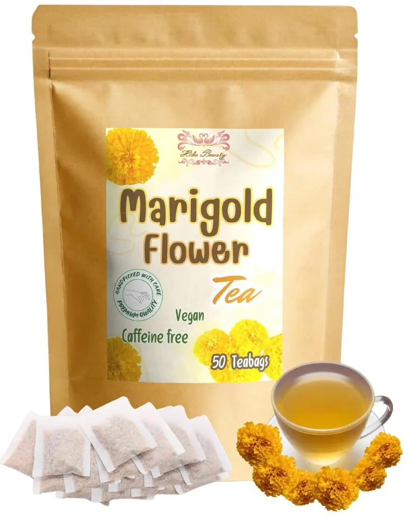 calendula vs marigold herbal tea