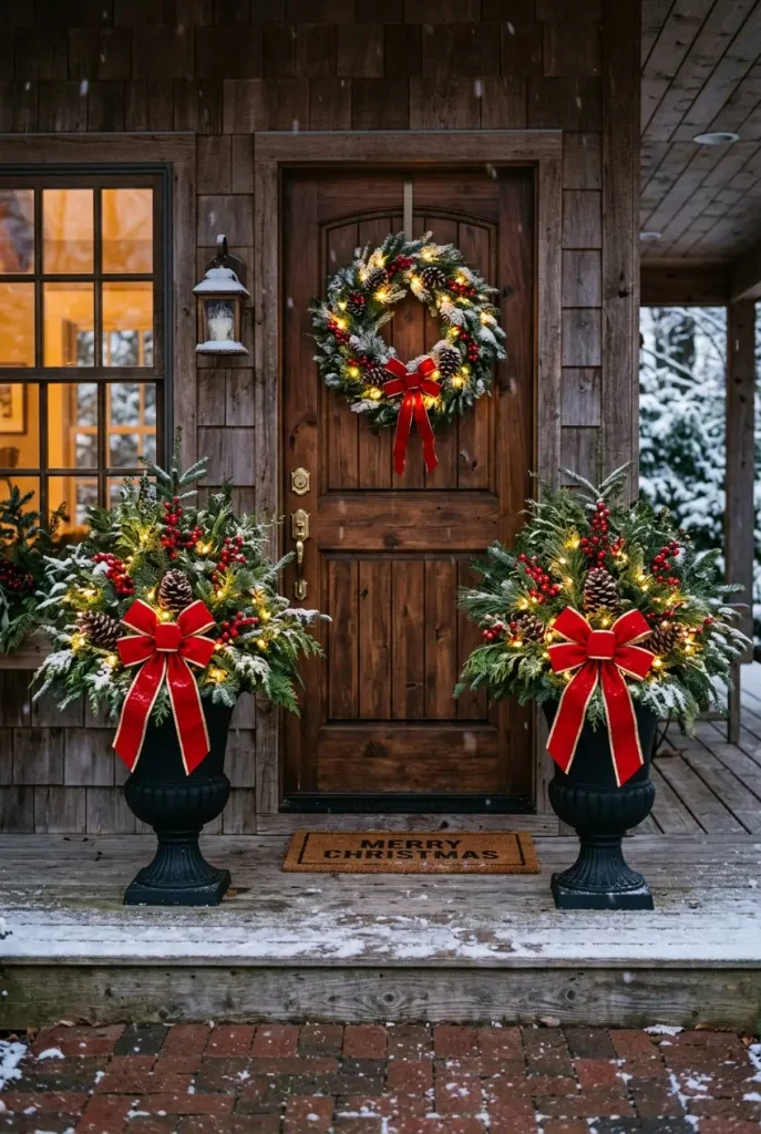 christmas planters
